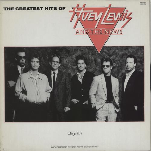 LP Huey Lewis &amp; The News Greatest Hits Of Huey  PRP8301 CHRYSALIS Japan Vinyl プロモ /00260 Huey Lewis & The News The Greatest Hits Of Huey Lewis And